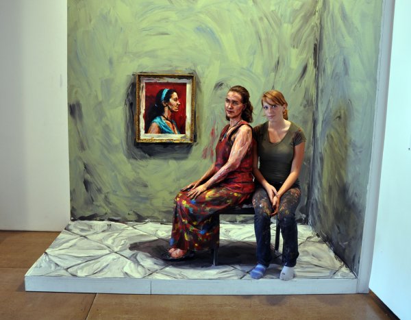 Алекса МИД живые картины