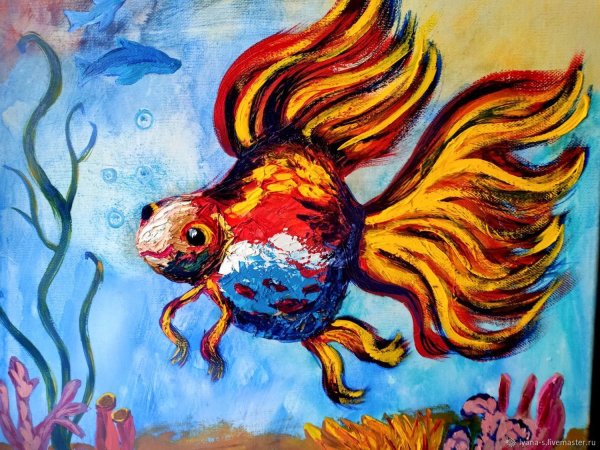 Крис Эндрюс "золотые рыбки"