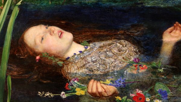 Офелия. Джон Эверетт Милле, 1852