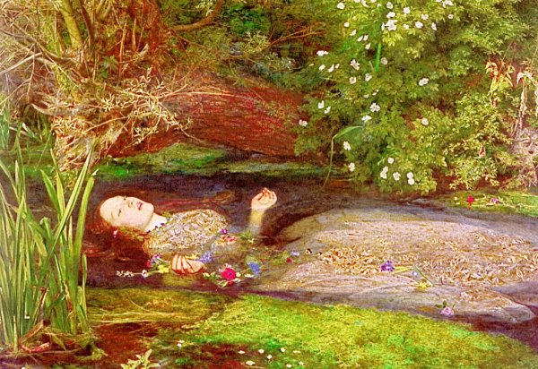 Офелия картина Милле