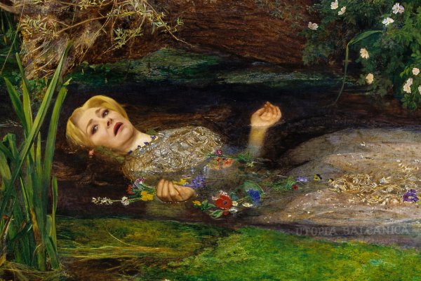 Офелия. Джон Эверетт Милле, 1852