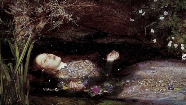 Офелия. Джон Эверетт Милле, 1852