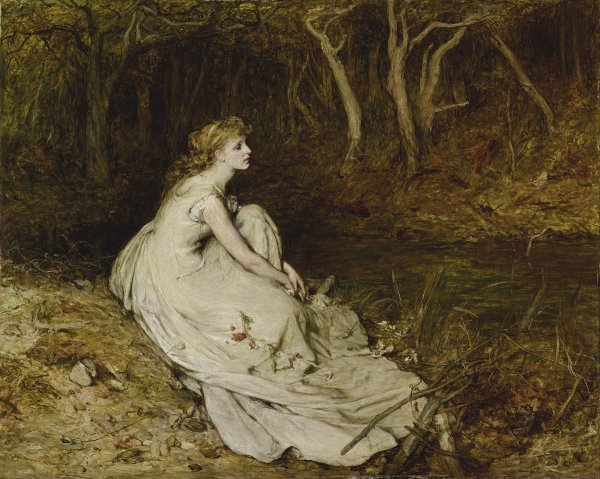 Офелия. Джон Эверетт Милле, 1852