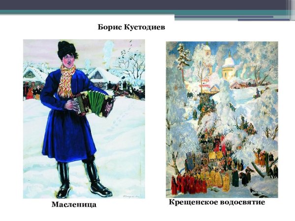 Кустодиев Крещенское водосвятие 1921