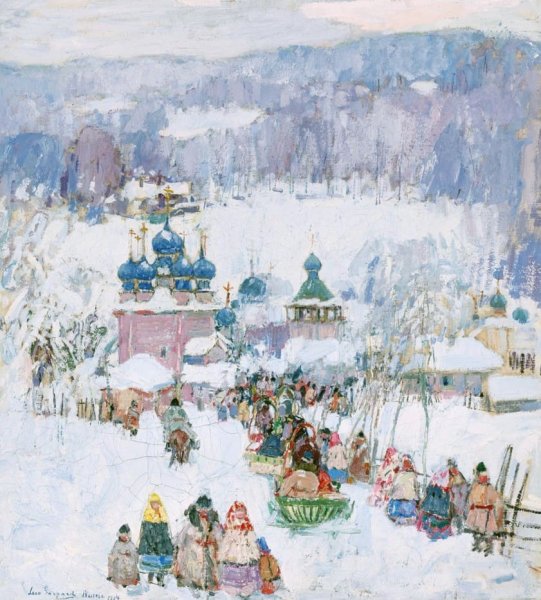 Кустодиев в Третьяковке