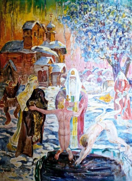 Кустодиев Масленица сочинение