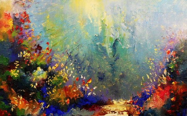 Художники Импрессионисты живопись мастихином