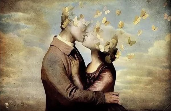 Картина объятия