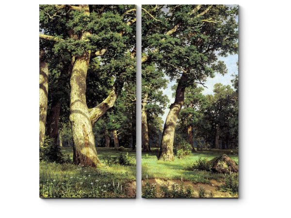 Дубовая роща, 1887