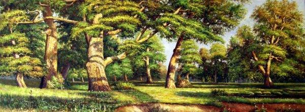 Пейзаж Геннадий Кириченко пейзажи с березами