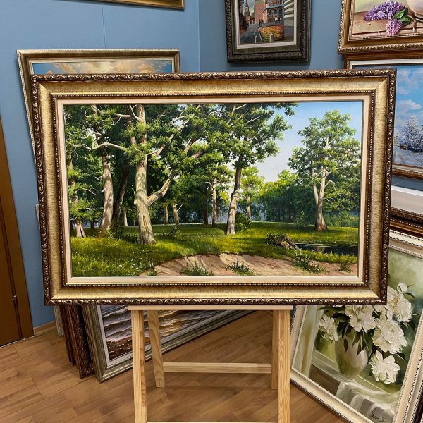 Иван Шишкин. Дубовая роща.1887