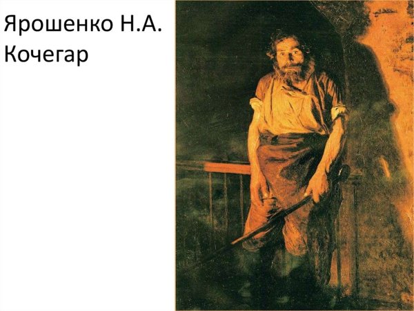 Николай Ярошенко Кочегар