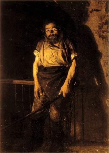 Николай Ярошенко «Кочегар». 1878;