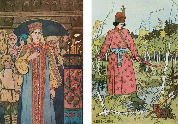 Иван Билибин иллюстрации к сказкам