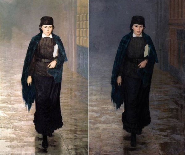 Николай Ярошенко курсистка 1883