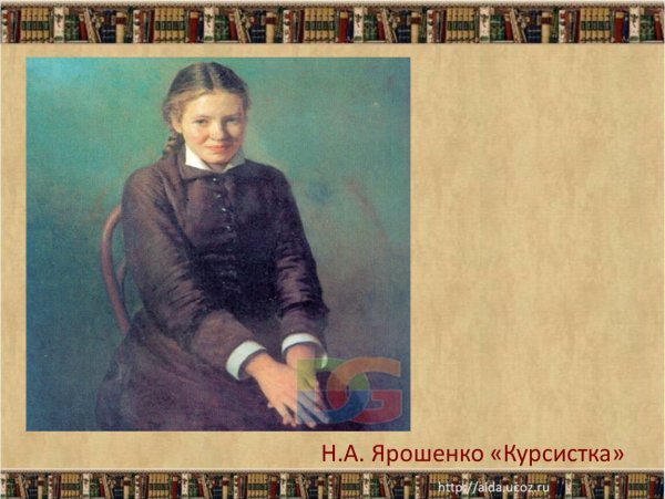 Николай Александрович Ярошенко студент 1881