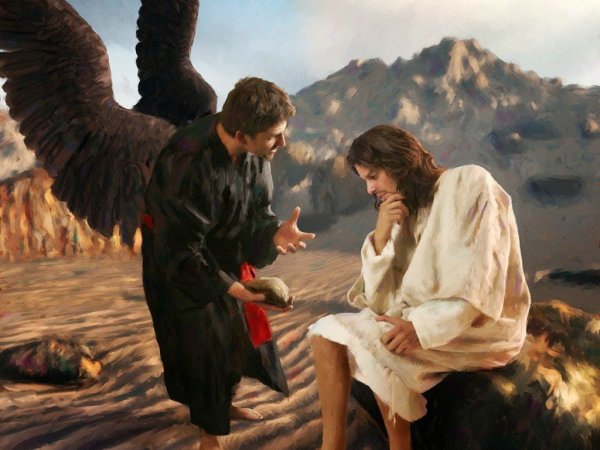 Люцифер против Иисуса Христа