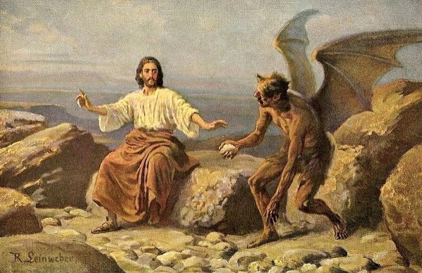 Люцифер против Иисуса Христа