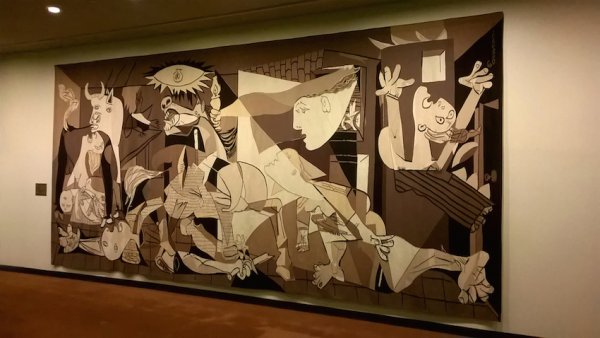 Картина Герника Пикассо 1937