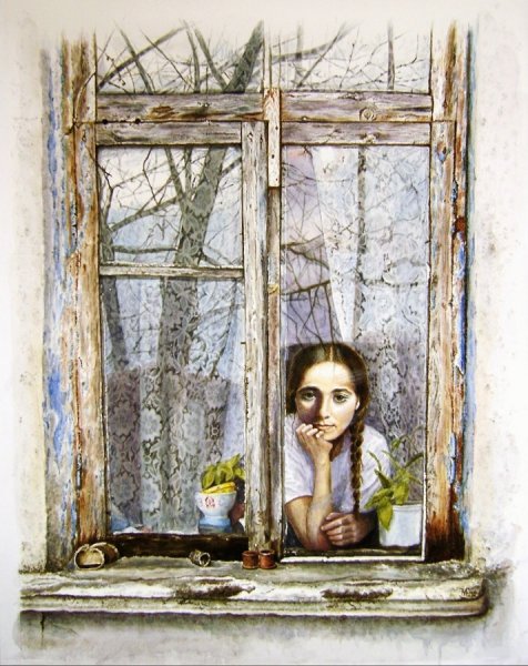 Сергея Андреевича Тутунова «зима пришла. Детство».