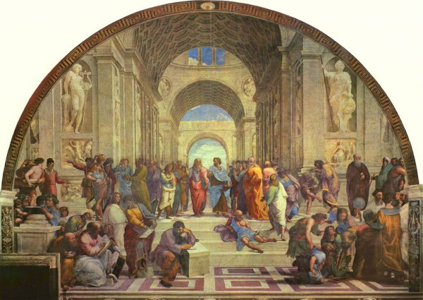 Сократ и Аристотель