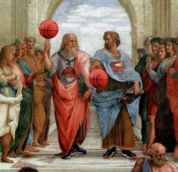 Аристотель Афинская школа