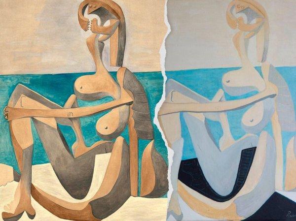Купальщицы Пикассо 1928
