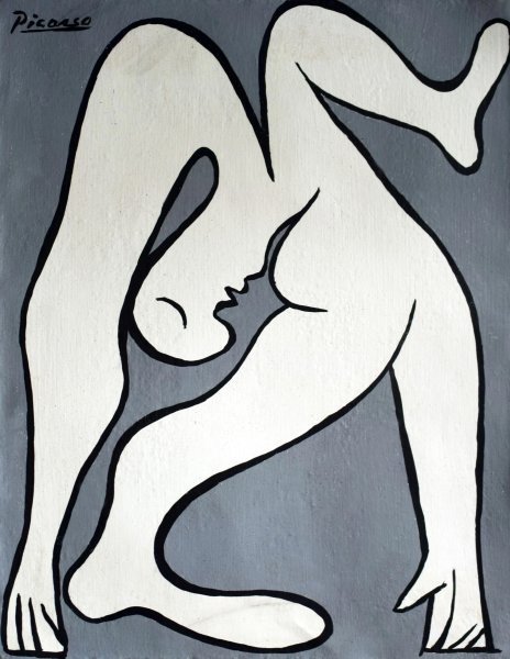 Пабло Пикассо картины купальщицы