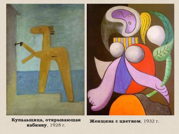 Пикассо Купальщица картина