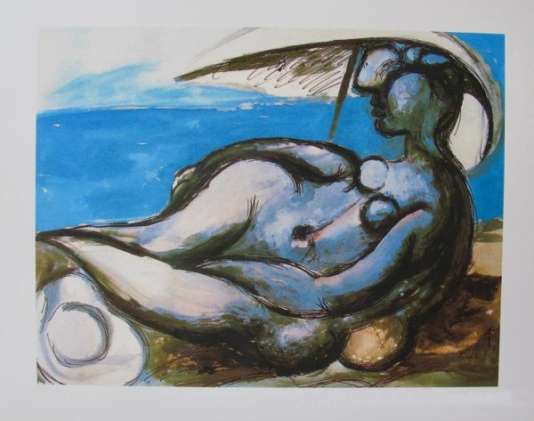 П. Пикассо «женщина с веером» (1908)