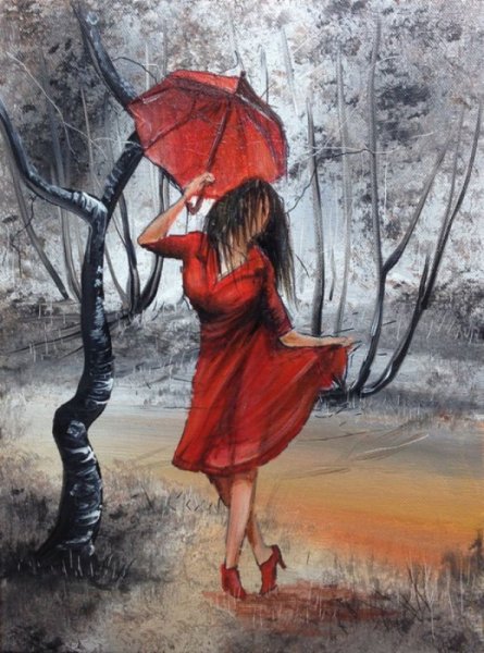 Клод Моне женщина с зонтиком оригинал