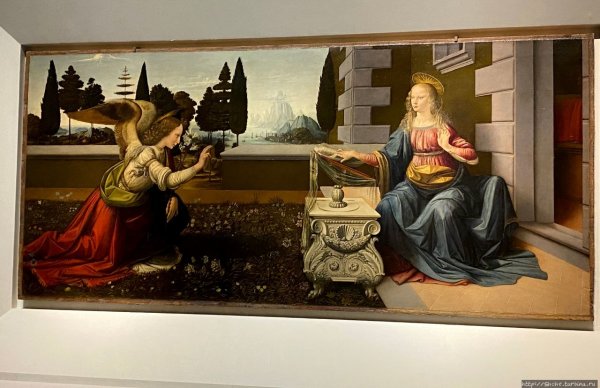 Благовещение да Винчи