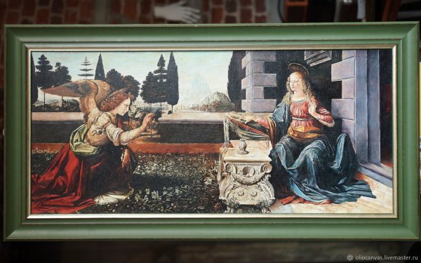 Благовещение Леонардо да Винчи