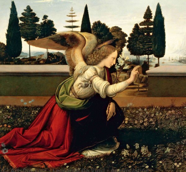 Благовещение да Винчи