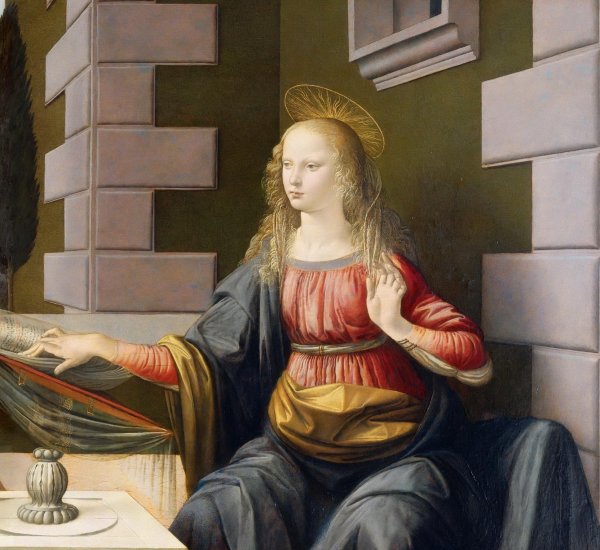 Архангел Гавриил Леонардо да Винчи