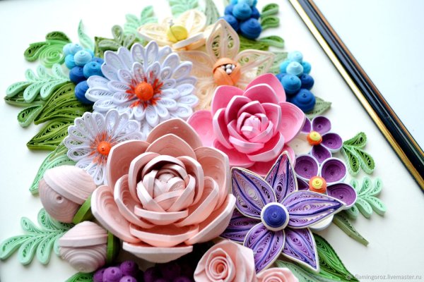 Квиллинг цветы