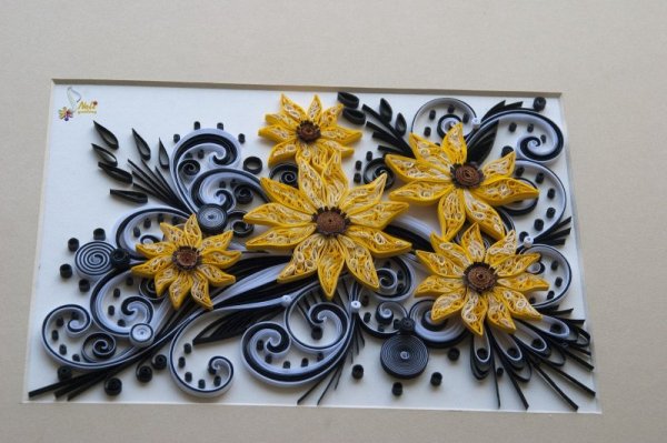 Квиллинг панно