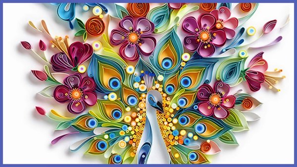 Квиллинг картины необычные