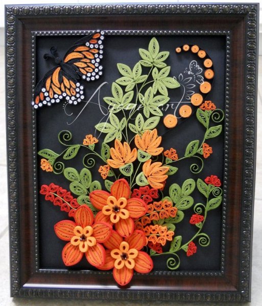 Картины из квиллинга