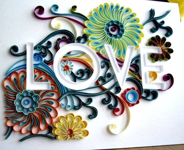 Квиллинг пейзаж