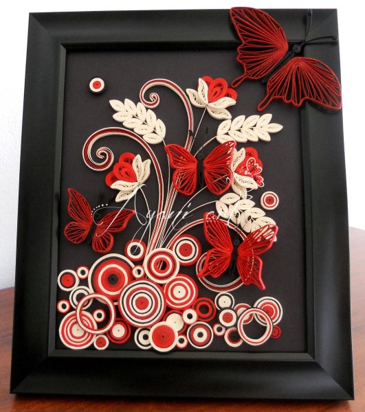 Картины из квиллинга