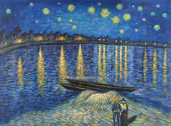 Starry Night 1889 Vincent van Gogh