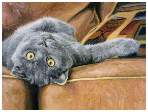 Канадская художница Lucie Bilodeau