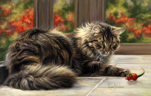 Художник Люси Билодо картины