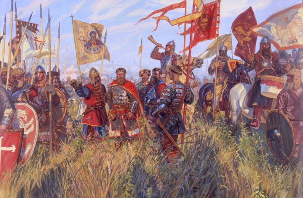 Диорама оборона Козельска в 1238 году