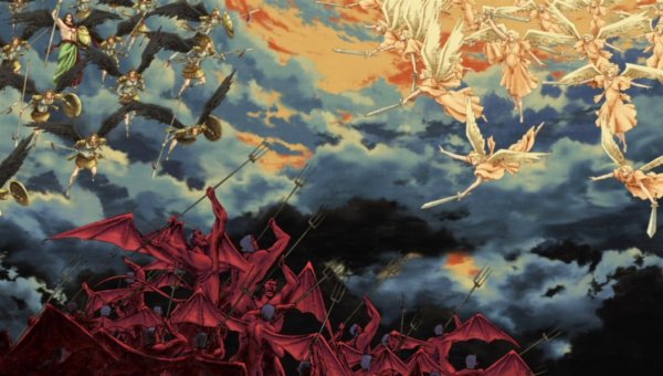 "Борьба Иакова с ангелом" (1850 - 1861)