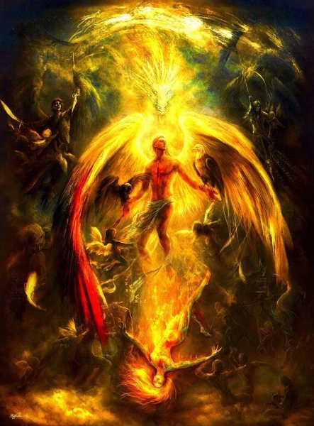 Питер Пауль Рубенс Архангел Михаил и Люцифер.