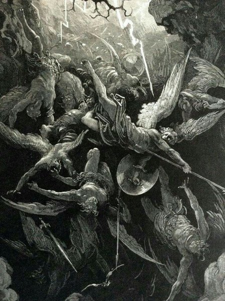 Архангел Михаил и Люцифер братья