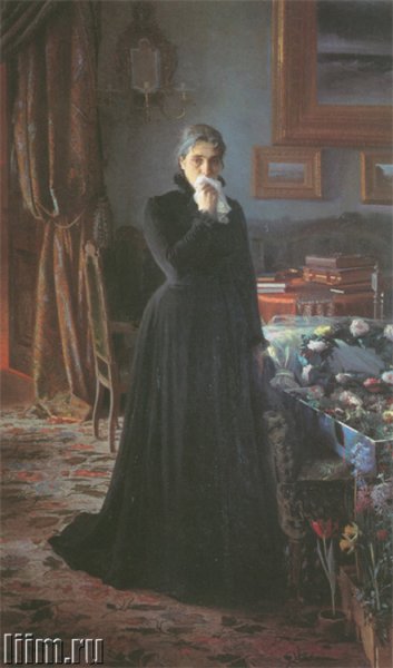 Крамской неутешное горе 1884