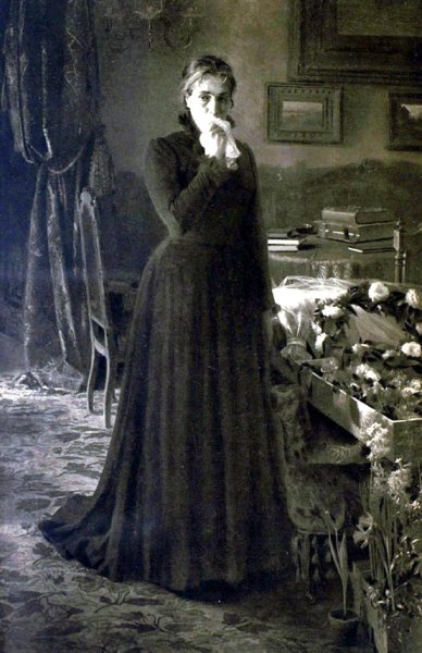 Крамской неутешное горе 1884